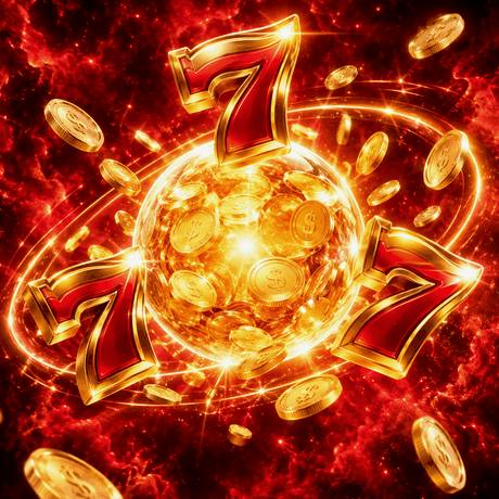 Ilustrasi mesin slot online